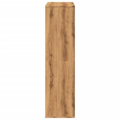 Kamerscherm 100x33x94,5 cm bewerkt hout artisanaal eikenkleur Kamerscherm 100x33x94,5 cm bewerkt hout artisanaal eikenkleur