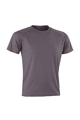 Spiro RT287 Impact Aircool Performance Tee - Grey - M