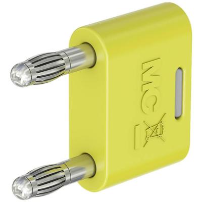 Stäubli KS-4N-19 Verbindingsstekker Geel Stift-Ø: 4 mm Penafstand: 19 mm 1 stuk(s) Stäubli KS-4N-19 Verbindingsstekker Geel Stift-Ø: 4 mm Penafstand: 19 mm 1 stuk(s)
