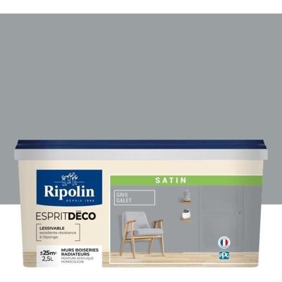 RIPOLIN All Pieces Muurverf - Satin Pebble, 2.5L RIPOLIN All Pieces Muurverf - Satin Pebble, 2.5L