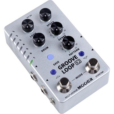 Mooer Groove Loop X2 - Stereo Looper / Drum Machine Mooer Groove Loop X2 - Stereo Looper / Drum Machine