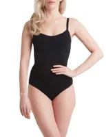 Corrigerende Body - Stringbody - Shapewear bodysuit zwart - Verstelbare bandjes - thumbnail