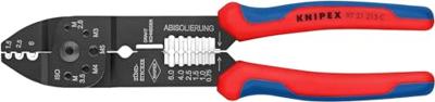 Knipex Krimptang gebruineerd met meer-componentengrepen 230 mm - 9721215C