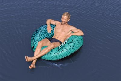Opblaasbare band Bestway Blauw Ø 119 cm - thumbnail