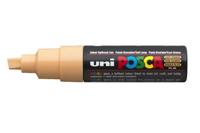 Uni-Posca Posca marker, afm pc-8k, lijndikte 8 mm, breed, bright yellow, 1 stuk - thumbnail