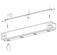 Eglo Landelijke plafondlampLayham - 43466 - thumbnail