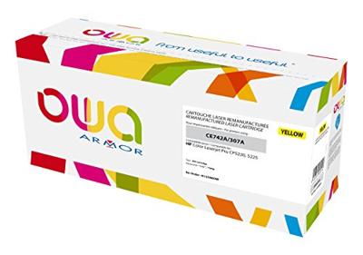 Tonercartridge OWA alternatief tbv HP CE742A geel