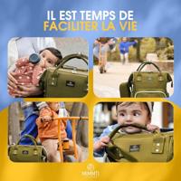 Mimmti NanaBeebi Luiertas olijfgroen - thumbnail