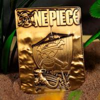 One Piece Ingot Luffy Wanted Poster Limited Edition - thumbnail