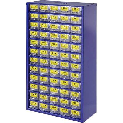 420190 Metaalfilmweerstand assortiment Axiaal bedraad 0.25 W 1 % 1 set(s) 420190 Metaalfilmweerstand assortiment Axiaal bedraad 0.25 W 1 % 1 set(s)