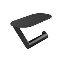 Hansgrohe Closetrolhouder Met Planchet WallStoris Mat Zwart - thumbnail