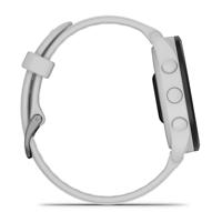 Connected GPS-horloge - GARMIN - Forerunner 165 - 1.2 - Wit met witte en lichtgrijze armband - thumbnail