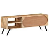 Tv-meubel 110x30x40 cm massief mangohout - thumbnail