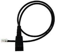 Jabra GN aansluitkabel QD <>open uiteinde, glad 0,5 m - thumbnail