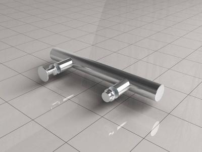 Losse Deurgreep Wiesbaden Type 3 Chroom