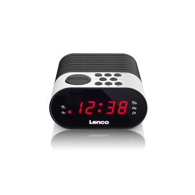 Lenco CR-07 Wekkerradio Wit Lenco CR-07 Wekkerradio Wit