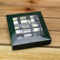 Bonbon doosjes - Chocolade doosje - Donkergroen Presentatie - 24 stuks - thumbnail