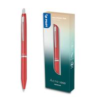 Pilot balpen Acro 1000, medium punt, in giftbox, koraalroze - thumbnail
