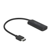 Delock 63251 HDMI / USB-C Adapter [1x HDMI-stekker - 1x USB-C bus] Zwart - thumbnail