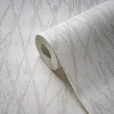 Livingwalls Smart Surfaces - Wit - Metallic - 395631