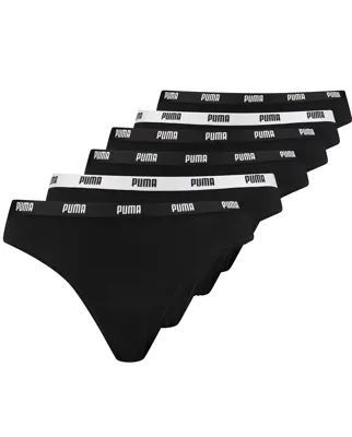 Puma String Dames Zwart 6-Pack-XL