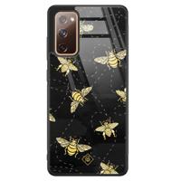 Samsung Galaxy S20 FE glazen hardcase - Bee yourself - thumbnail