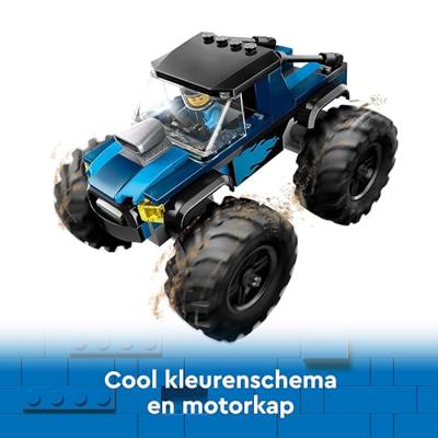 LEGO® CITY 60402 Blauwe monstertruck - thumbnail