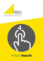 Trio Zwarte led bureaulampCurtis - 579790132 - thumbnail