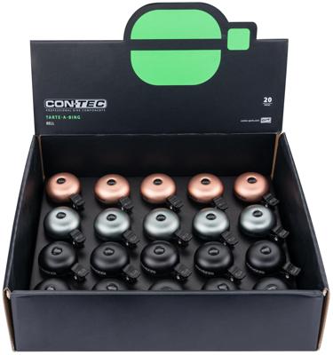 CONTEC fietsbel "tarte-a-bing" ct bell tarte-a-bing display 20 pcs.