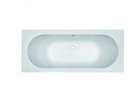 Wiesbaden Portus RD inbouw duo ligbad 170x70x43 cm glans wit - thumbnail