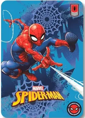 Spiderman Great Power Fleece deken 100 x 140 cm