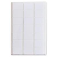 Soho etiketten 17 x 30 mm papier wit 6 vellen à 16 stuks - thumbnail