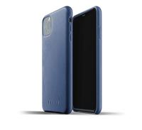 Mujjo Leather Case iPhone 11 Pro Max blauw - thumbnail