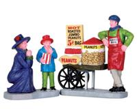 Lemax roasted peanut treats, s/2 kerstdorp figuur type 5 Caddington Village 2016 - thumbnail
