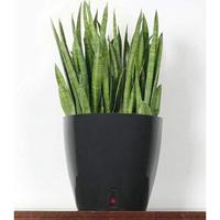 RIVIERA EVA NEW ronde bloembak - Kunststof - Diameter 36 cm - Blauw - thumbnail