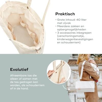 Tote bag BABYMOOV beige