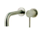 Wiesbaden Afbouwdeel Inbouw Wastafelkraan Caral Twenty Mengkraan RVS Look - thumbnail