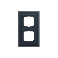 Busch-Jaeger 2CKA001754A4679 Frame Frame 2-voudig Zwart-grijs, Antraciet 1 stuk(s) - thumbnail