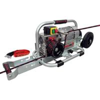 Elektrische treklier voor polyester trektouw CW 800 E inclusief trolley en spanband Runpotec - thumbnail