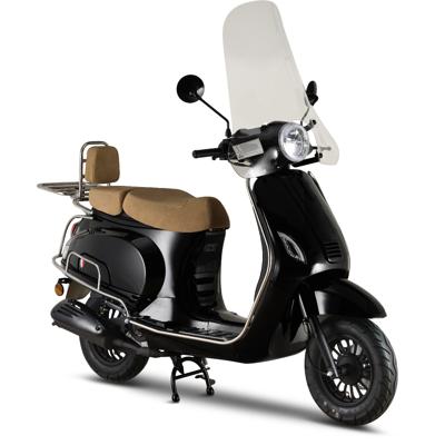 Senzo RivaLux Special Zwart - Verbrandingsmotor Scooter