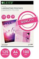Leitz Lamineerfolie DIN A4 125 micron glanzend 100 stuk(s) - thumbnail
