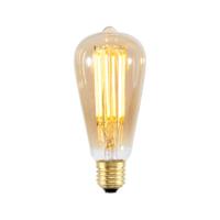 Kooldraadlamp Peer E27 LED 3,5W goldline 14cm, dimbaar - Goud,Transparant - thumbnail