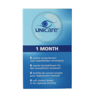 Unicare Maandlenzen -0.75 6 Stuks - thumbnail