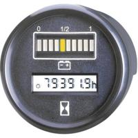 Bauser 830/008-028-0-1-003-1010 24VDC 1,73V/Z Digitaal inbouwmeetapparaat 0 - 99999.9 h - thumbnail