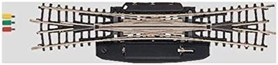 Z Märklin miniclub rails 8560 Engels wissel, Dubbel 112.8 mm 13 ° 323 mm 1 stuk(s) Z Märklin miniclub rails 8560 Engels wissel, Dubbel 112.8 mm 13 ° 323 mm 1 stuk(s)
