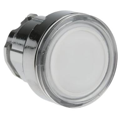 Schneider Electric ZB4BW313 Harmony ZB4BW313 Druktoets Bedieningsknop vlak 1 knop Wit Druk-ontgrendeling 1 stuk(s)