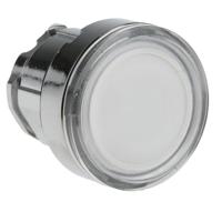 Schneider Electric ZB4BW313 Harmony ZB4BW313 Druktoets Bedieningsknop vlak 1 knop Wit Druk-ontgrendeling 1 stuk(s) - thumbnail