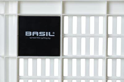 Kunststof Fietskrat L Groot Bright White