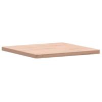 Tafelblad vierkant 50x50x2,5 cm massief beukenhout - thumbnail