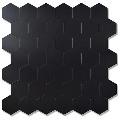 Zelfklevende Zwarte Hexagon Mozaïektegels - Luxe & Duurzaam